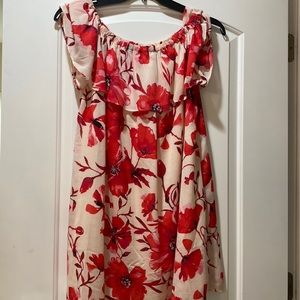 Beautiful flora short dress size 8